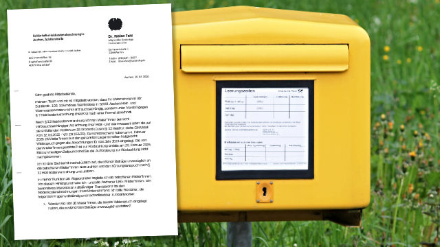 Offener Brief LEG